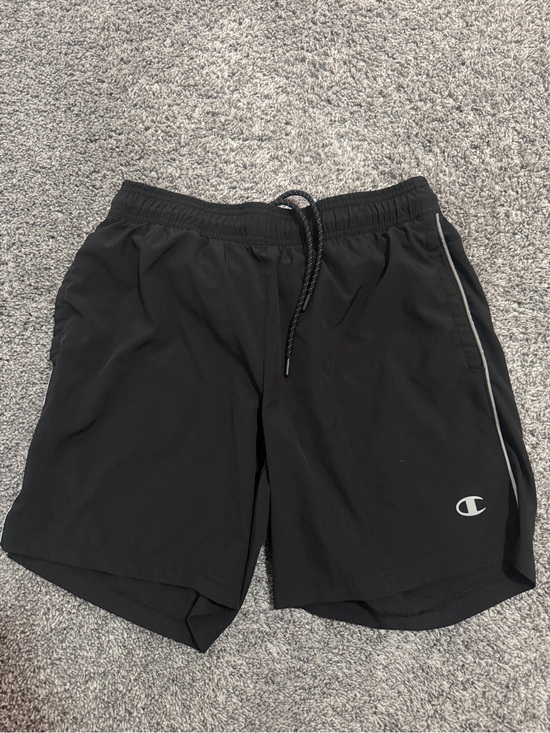 Champion Other - Champion Black Athletic Shorts with Reflective Trim